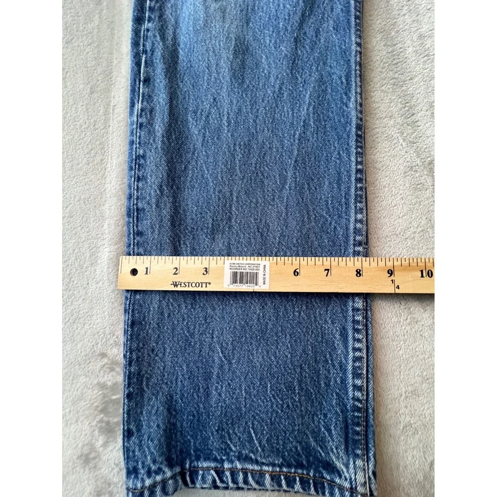 Vintage Levi's 501 0115 Men's 36x34 Blue Made in USA 1991 Straight Denim Jeans